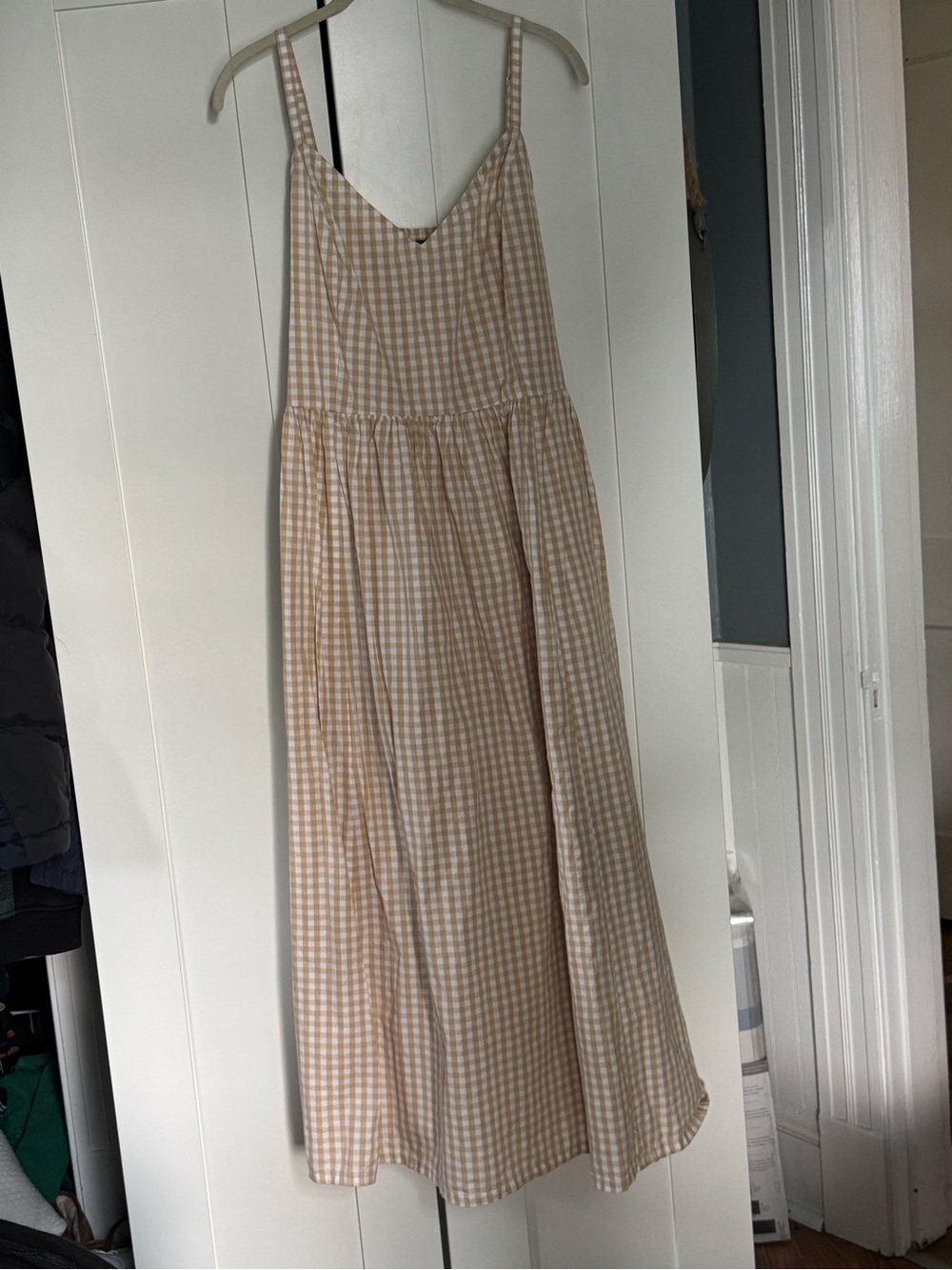 Old Navy maxi checkered dress. NWT. XL